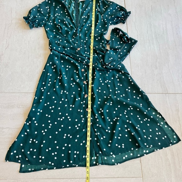 Faithful The Brand Farah Linnea Dot Maxi Dress Size 4 - Picture 7 of 11